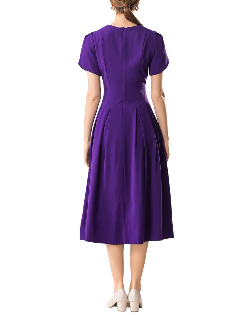 Burryco Short Sleeve Midi Dress