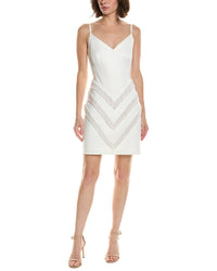 Tadashi Shoji Tadashi Shoji Beaded Fringe Mini Dress