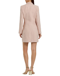 Mac Duggal Boucle Long Sleeve Blazer Mini Dress