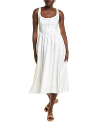 JL LUXE Jl Luxe Linen Maxi Dress