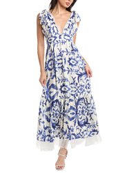 Jl Luxe Sleeveless Midi Dress