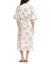 Jl Luxe Short Sleeve Midi Shirtdress