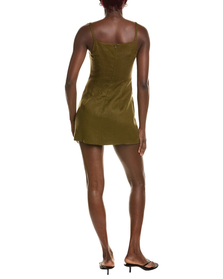 Jl Luxe Linen Mini Dress