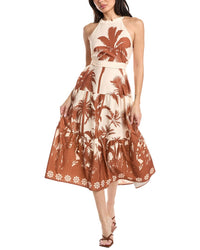 JL LUXE Jl Luxe Sleeveless Midi Dress