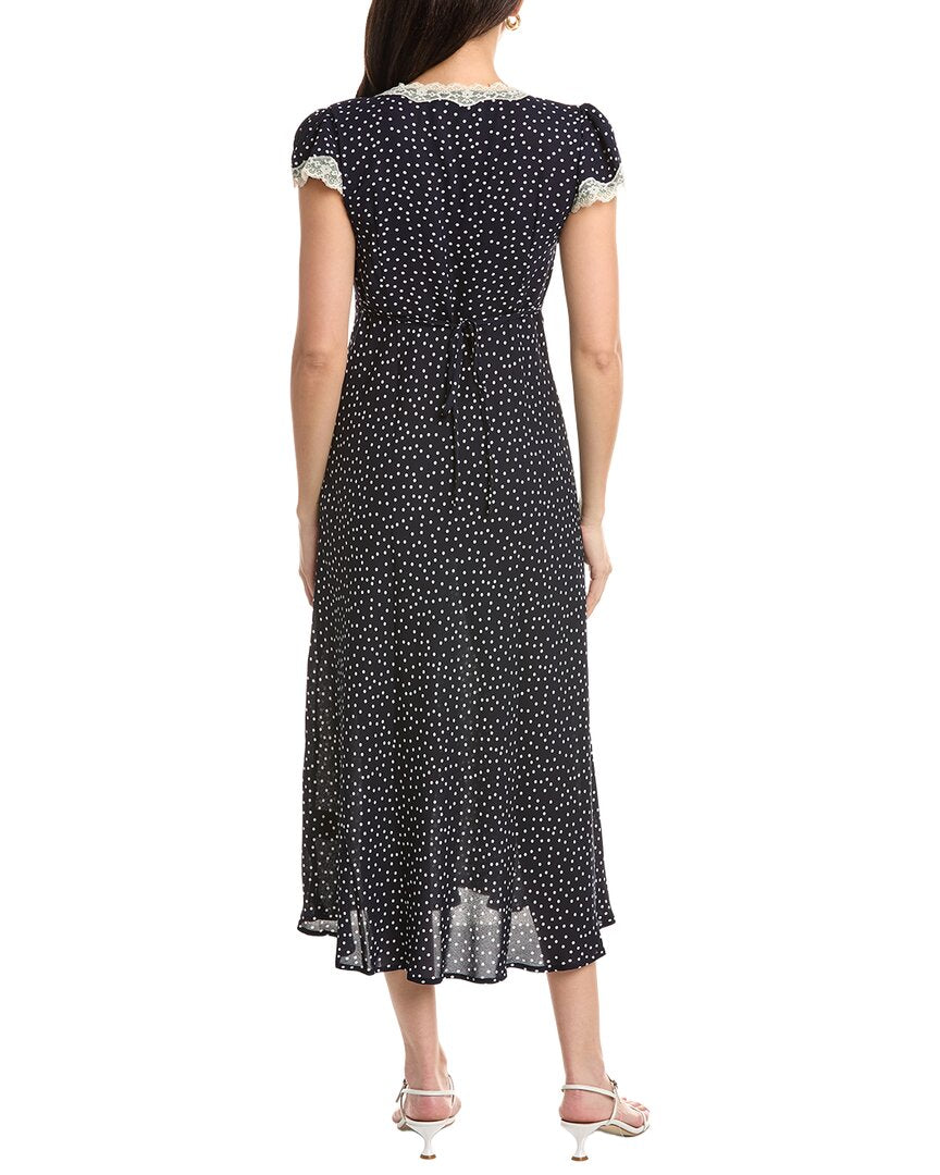 Jl Luxe Short Sleeve Midi Dress