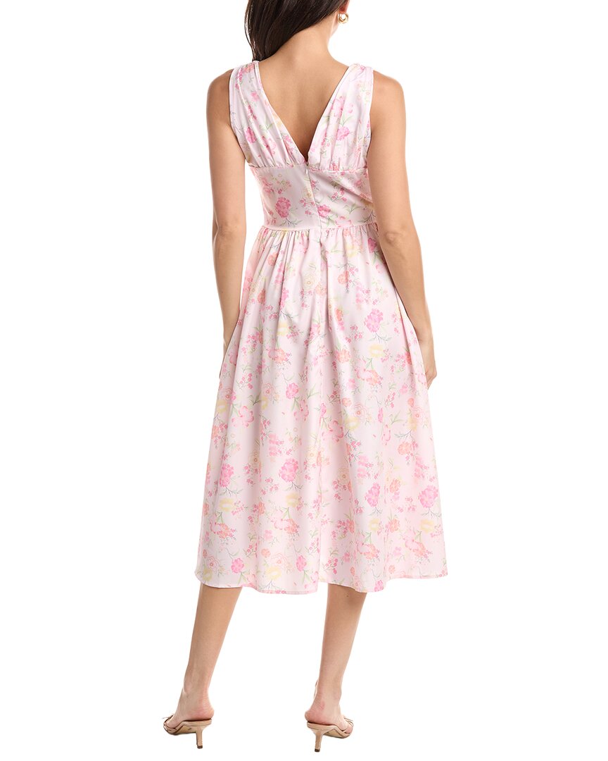 Jl Luxe Sleeveless Midi Dress