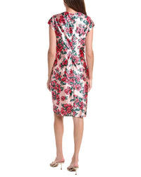 Rene Ruiz Rene Ruiz Faille Cocktail Dress