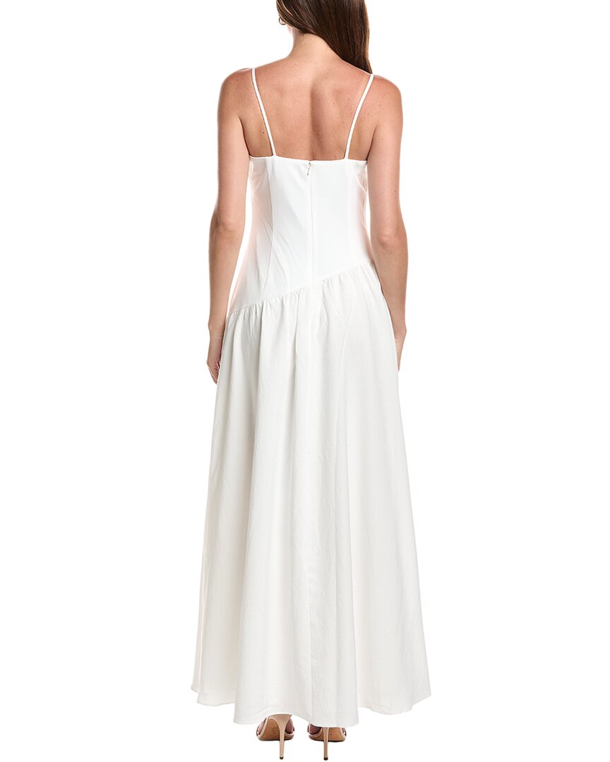Rene Ruiz Rene Ruiz Sweetheart Colorblock Drop-Waist Maxi Dress