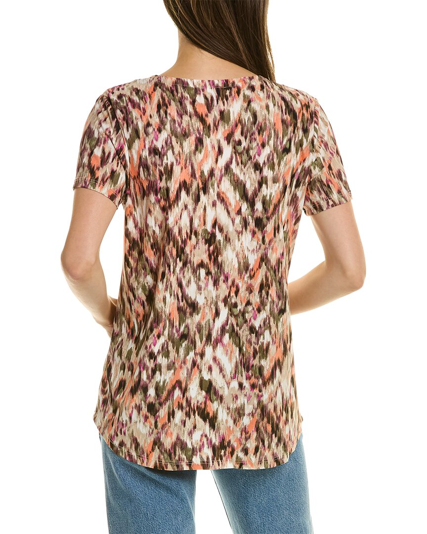 Jones New York Moss Crepe Top