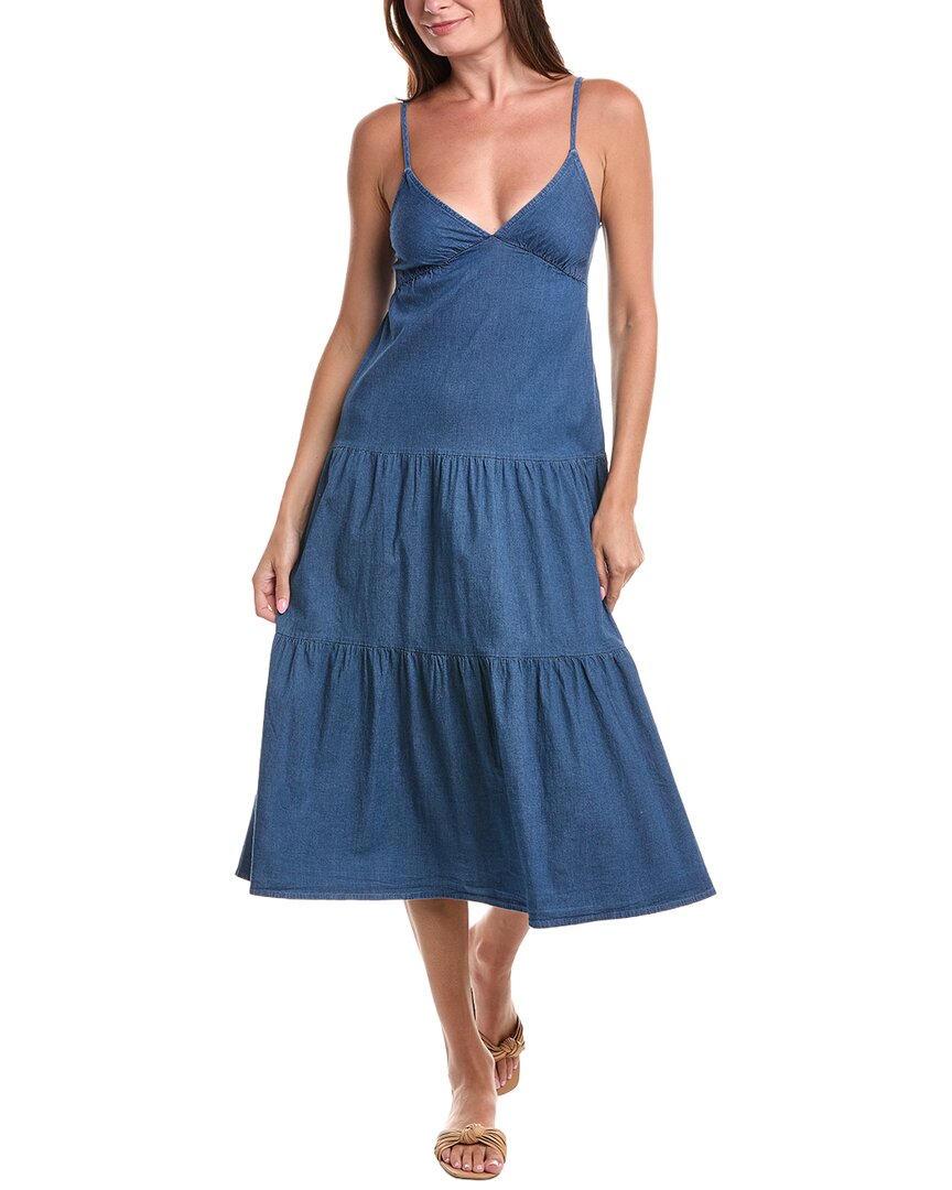 MARION Marion Solid Midi Dress