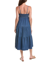 MARION Marion Solid Midi Dress