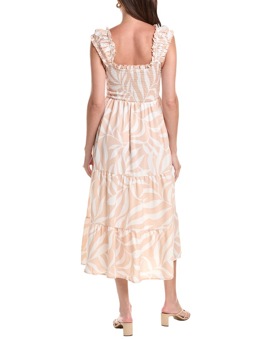MARION Marion Printed Midi Dress