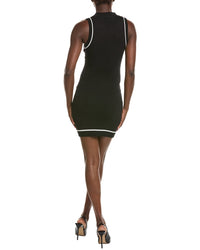 Marion Collared High Cut Sweater Dress