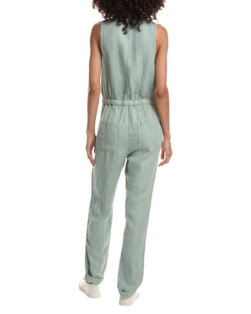 Bella Dahl Linen-Blend Pocket Jumpsuit