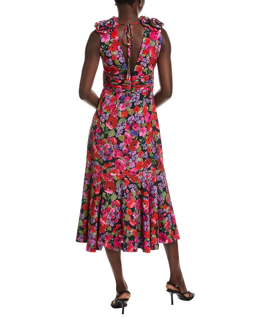 Amur Sorena Deep-V Maxi Dress