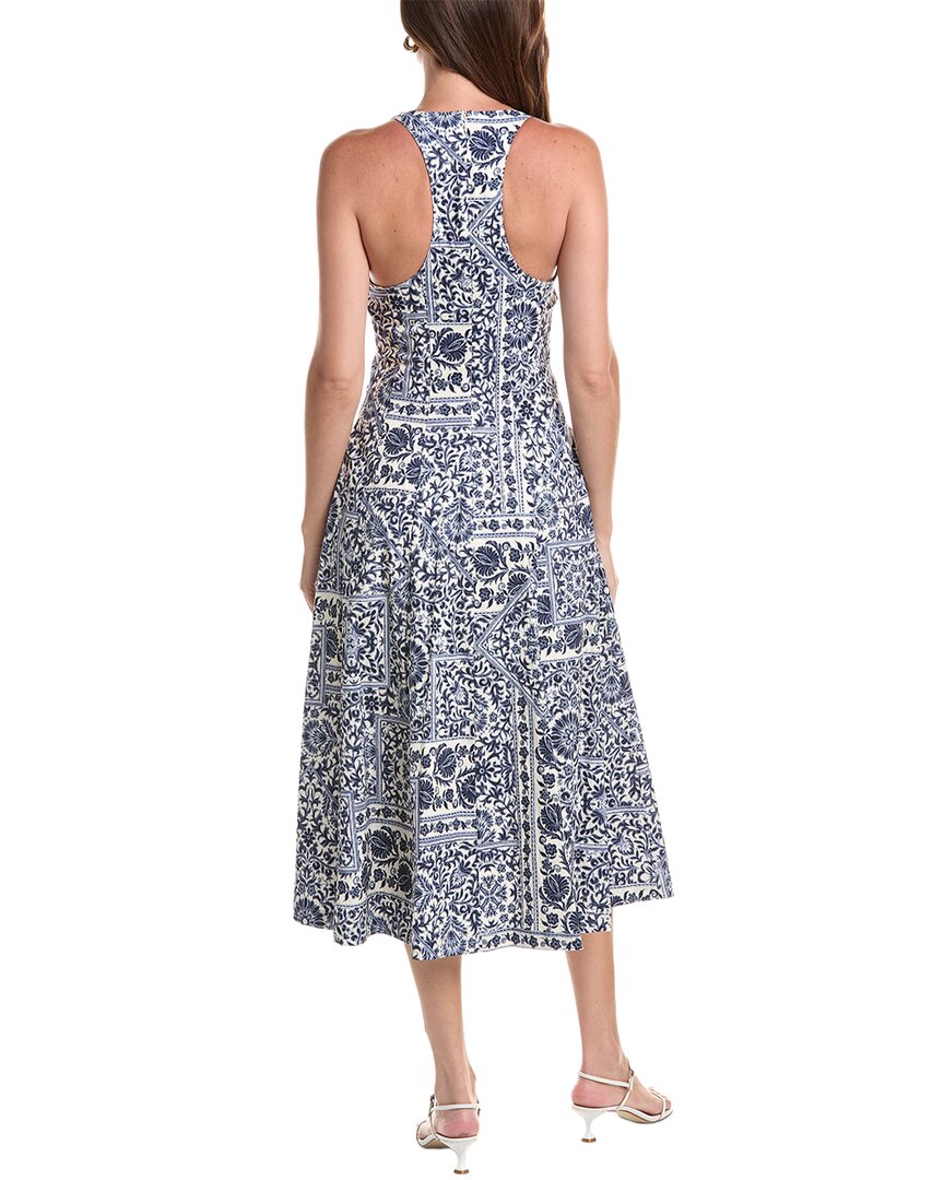 Avec Les Filles Avec Les Filles Racer Paneled Midi Dress