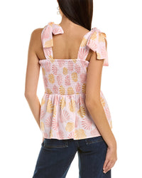 Kathleen Maeve Kathleen Maeve Emily Linen-Blend Top