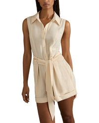 Reiss Millie Belted One-Piece