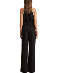 Reiss Auden Craft Detail Halter Jumpsuit