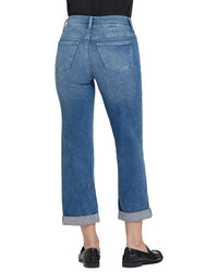 Nydj Bailey Breezy Palms Straight Leg Jean