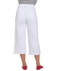Nydj Brigitte Optic White Capri Jean