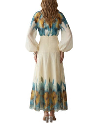 Amanda Royal Amanda Royal 2Pc Blouse & Skirt Set