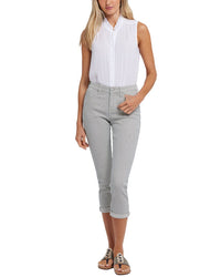 Nydj Chloe Luarca Stripe Crop Jean