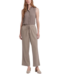 Nydj Relaxed Saddlewood Linen-Blend Pant Jean