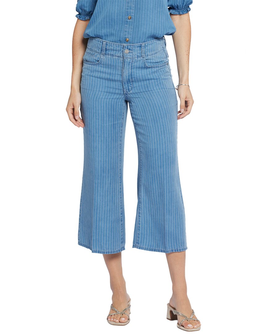 Nydj Brigitte Light Marine Wide Leg Jean