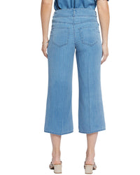 Nydj Brigitte Light Marine Wide Leg Jean