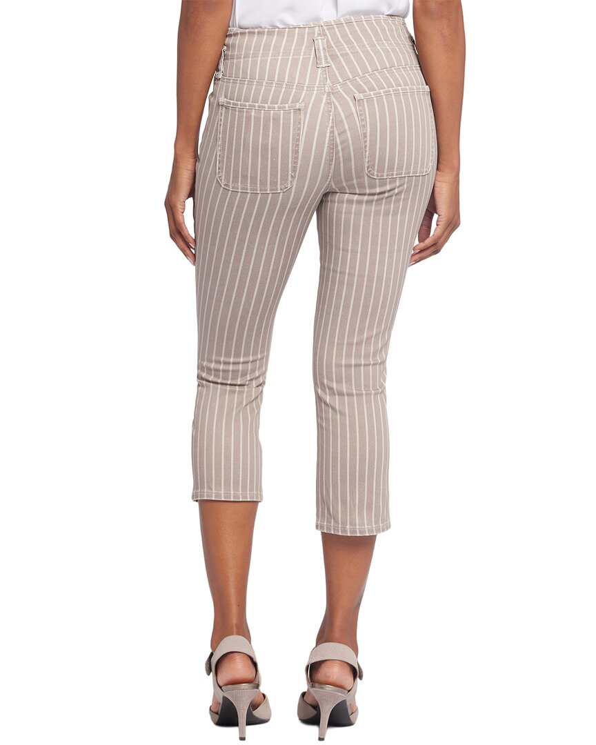 Nydj Ami Boardwalk Stripe Capri Jean