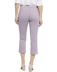 Nydj Chloe Lilac Chalk Capri Jean