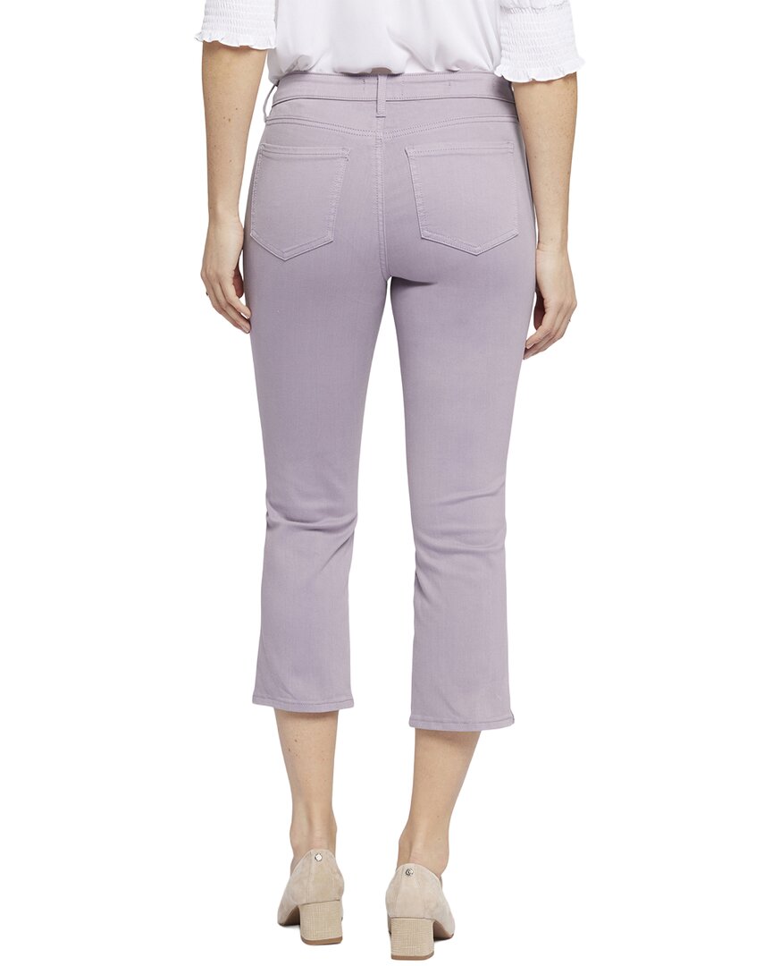 Nydj Chloe Lilac Chalk Capri Jean