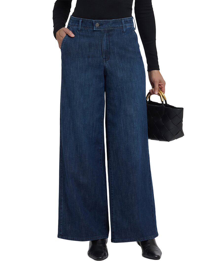 NYDJ Nydj Mona Louvre Sapphire Wide Leg Jean