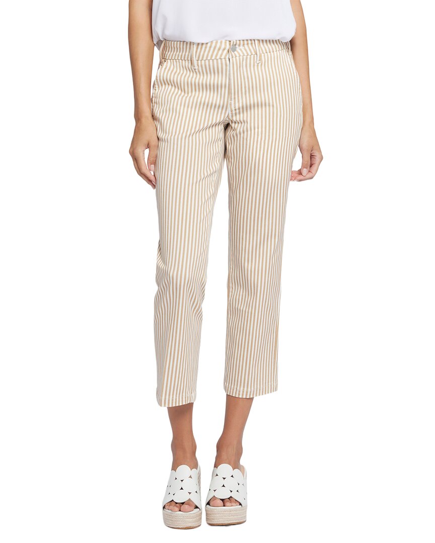 NYDJ Nydj Pant Sunbird Stripe Straight Leg Jean