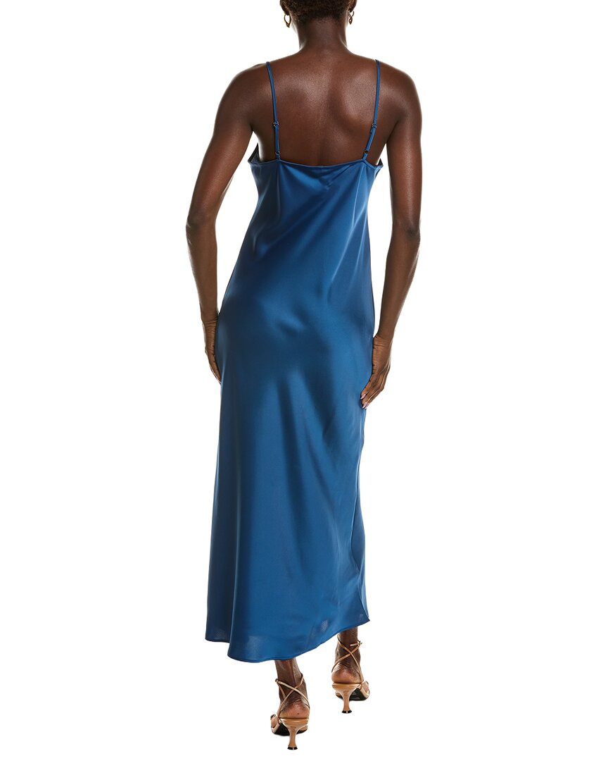 POINT Point Satin Straight Dress