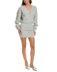 Retrofête Tala Wool-Blend Dress