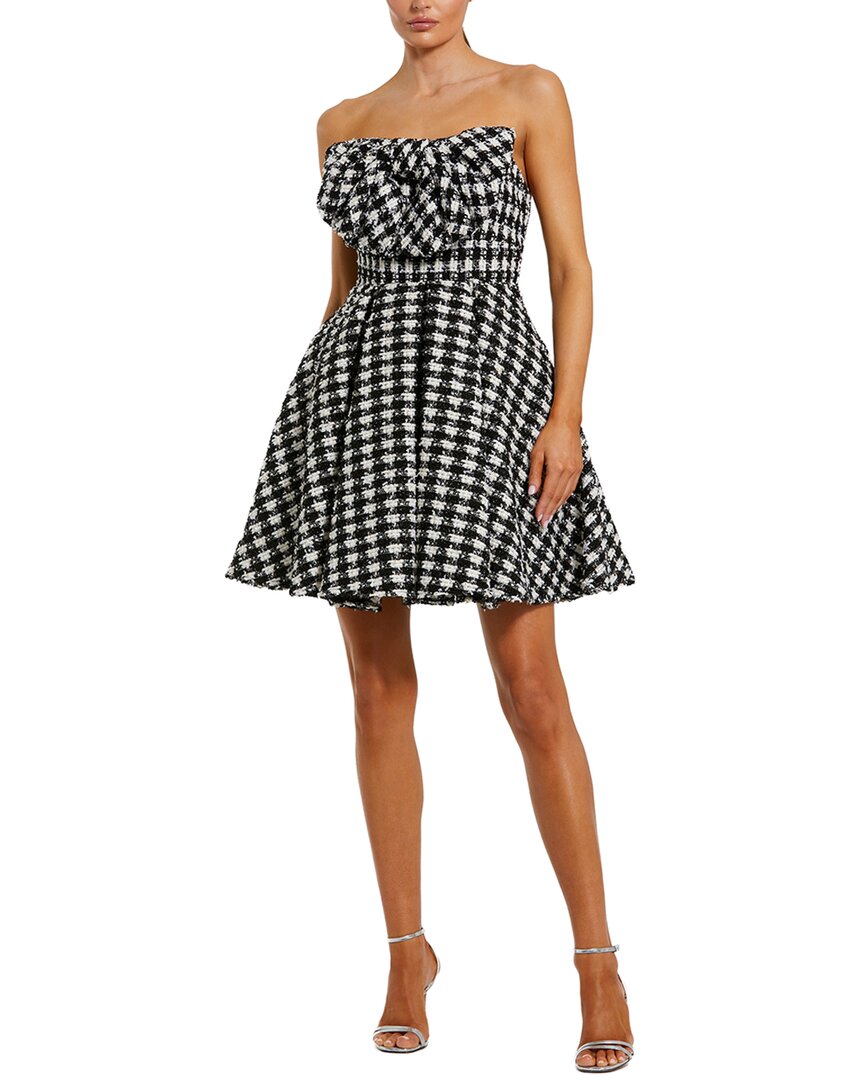 Mac Duggal Mac Duggal Boucle Strapless Mini Dress
