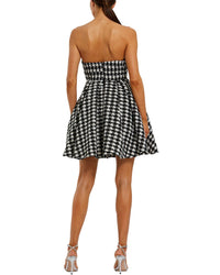 Mac Duggal Mac Duggal Boucle Strapless Mini Dress