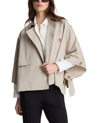Kenneth Cole Kenneth Cole Twill Trench Cape