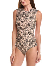 PARIS GEORGIA Paris Georgia Backless Bodysuit