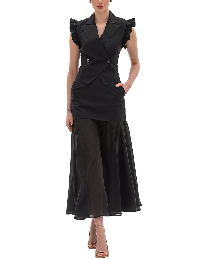 BGL Bgl 2Pc Vest & Skirt Set