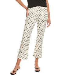 Current/Elliott Current/Elliott Slim Fit Cropped Flare Trouser