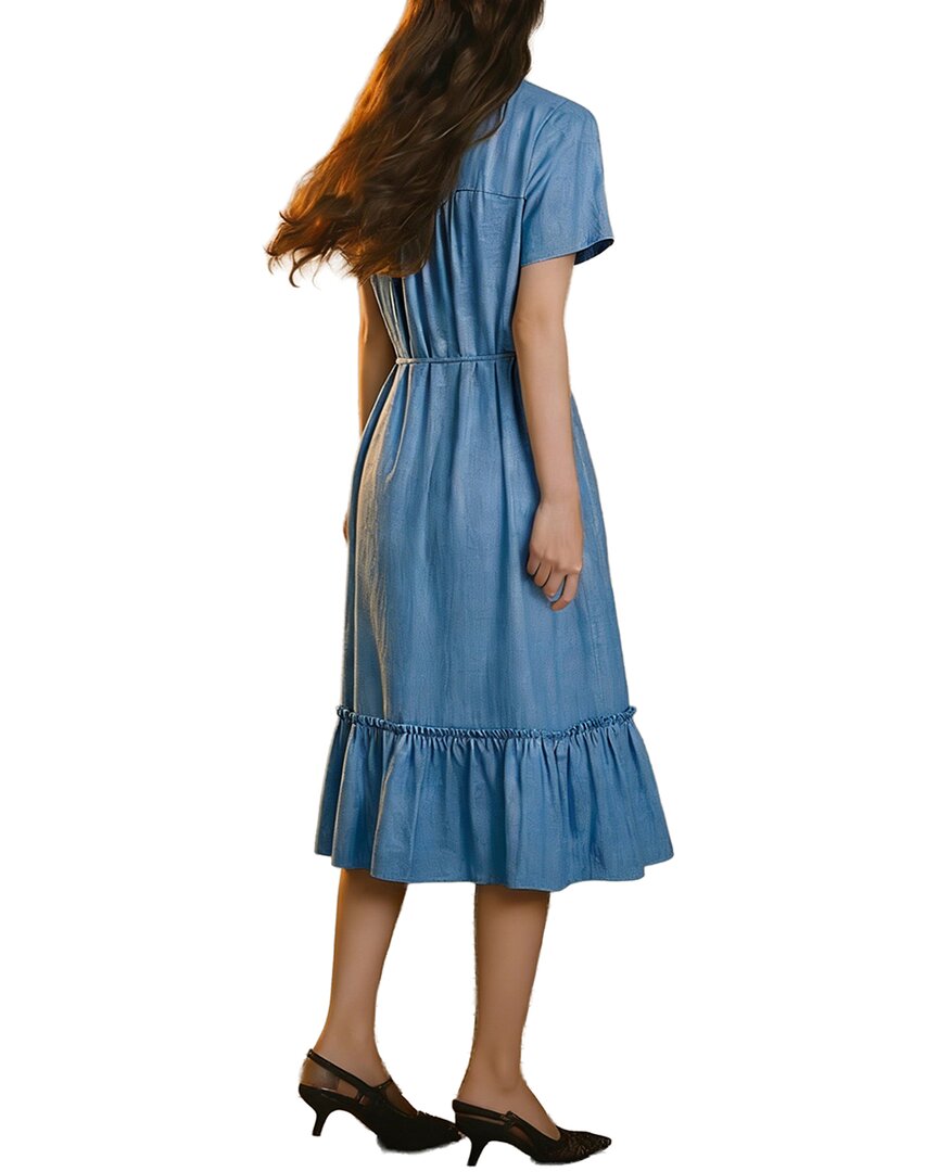 Brc By Burryco Short Sleeve Midi Dress