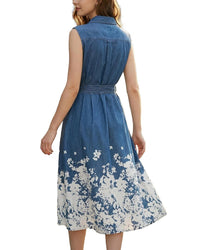 Brc By Burryco Sleeveless Midi Dress
