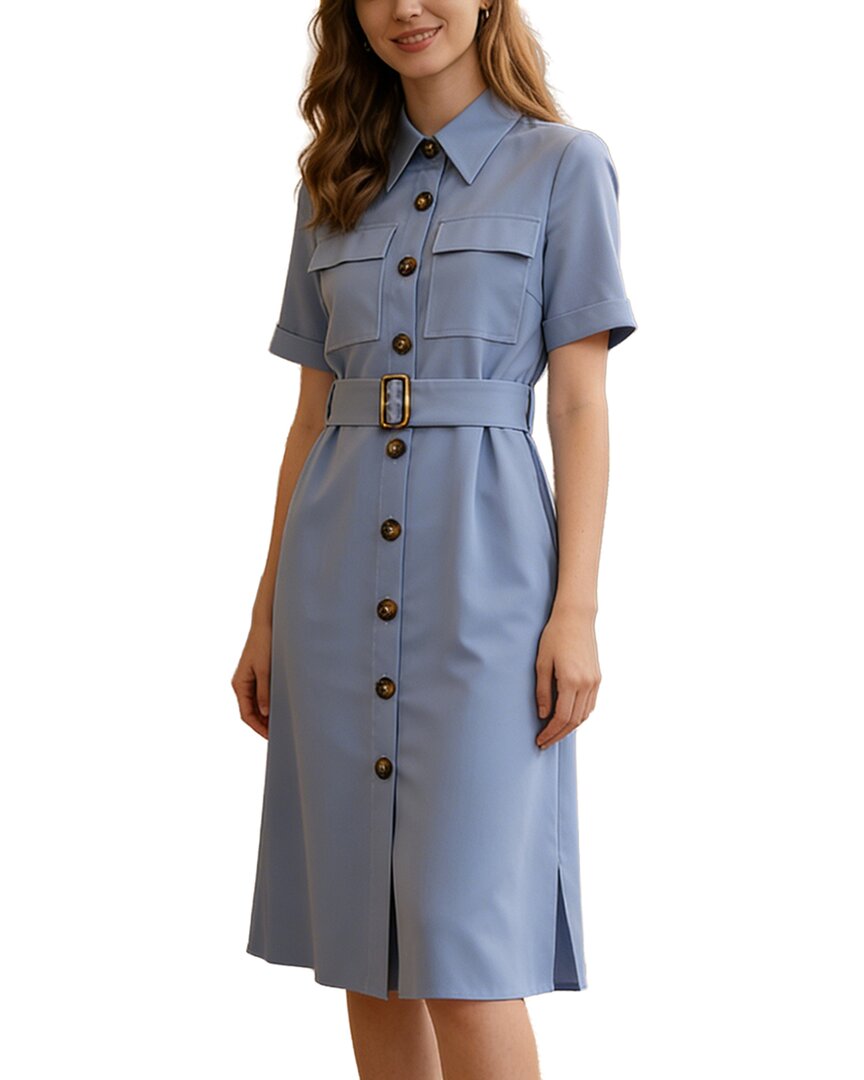 BRC By BURRYCO Brc By Burryco Short Sleeve Shirt Dress