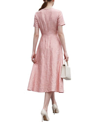 BRC By BURRYCO Brc By Burryco Short Sleeve Midi Dress