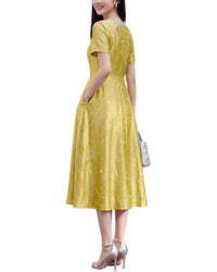 BRC By BURRYCO Brc By Burryco Short Sleeve Midi Dress