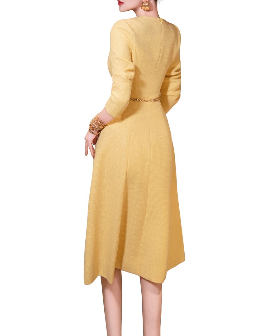 BRC By BURRYCO Brc By Burryco Long Sleeve Midi Dress