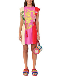FARM Rio Farm Rio Mixed Prints Mini Dress
